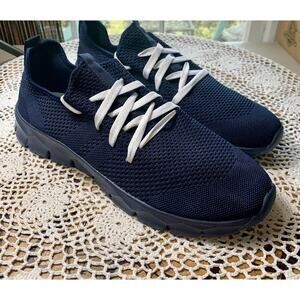 Fashion Mates Men’s Navy Blue Sneakers Size 11 M Mesh Lightweight Sku 642